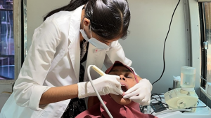 Dental camp at Vilayur, Pulamanthole