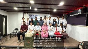 Dental Health Camp at Vision School of Aviation