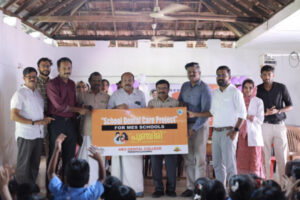 Dental camp at mes central school ,Amayur