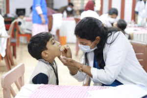 Dental camp at MES International School