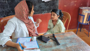 Dental camp at ALP School, Puzhakkattiri