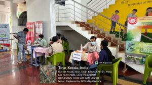 Dental screening camp at Tirur Railway Station