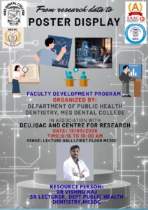 From Research Date To Poster Display