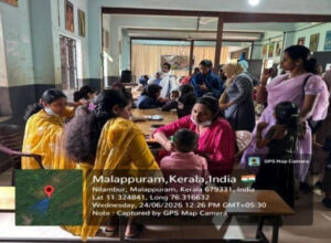 Screening camp  GHSS Moothedath